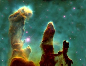 Pillars of Creation from the Eagle nebula